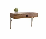 Стол туалетный (консоль) Bogemia Wood Fa (Мокка) (Lakobel/Черный) БМСТ-1(Wo)