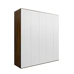Шкаф 5-и дверный Bogemia Woodline Air (Белый) БМШ2/5(0)(Woodline)(Air)
