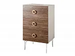 Комод Bogemia Wood Fi (Слоновая кость) (Novabuk/Золото) БМКМ-1(Wo)