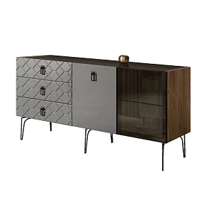Мебель Bogemia Woodline Fa (Серый/Черный)