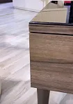 Стол туалетный узкий Римини (орех империя золото) РМСТ-1[9]