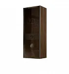 Витрина Bogemia Woodline Fi (Серый/Хром) БМВ1-1С (Woodline)(Fly)