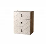Комод Bogemia Woodline Fly Fa (Слоновая кость) (Novabuk/Черный) БМКМ-1 (Woodline)(Fly)