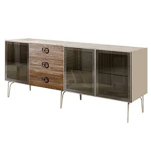 Мебель Bogemia Wood Fi (Ваниль/Хром)