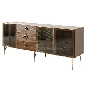 Мебель Bogemia Wood Fi (Мокка/Золото)