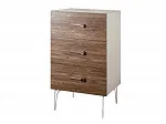 Комод Bogemia Wood Wo (Слоновая кость) (Lakobel/Золото) БМКМ-1(Wo)