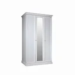 Шкаф 3-х дв. для платья и белья (1 зеркало) Амели дуб АМШ1/3
