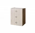 Комод Bogemia Woodline Fly Fi (Слоновая кость) (Novabuk/Хром) БМКМ-1 (Woodline)(Fly)