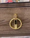 Стол туалетный узкий Римини (орех империя золото) РМСТ-1[9]