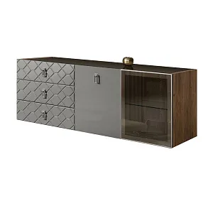 Мебель Bogemia Woodline Fly Fa (Серый/Хром)