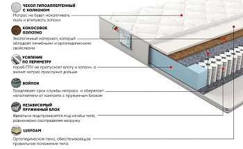 Матрас Сильвер Санрайз 160x200